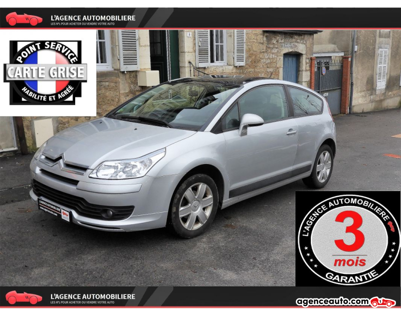 Achat voiture occasion, Auto occasion pas cher | Agence Auto Citroen C4 C4 Coupé 1.6 HDi 16V 90cv Violet Année 2006 Manuelle Diesel